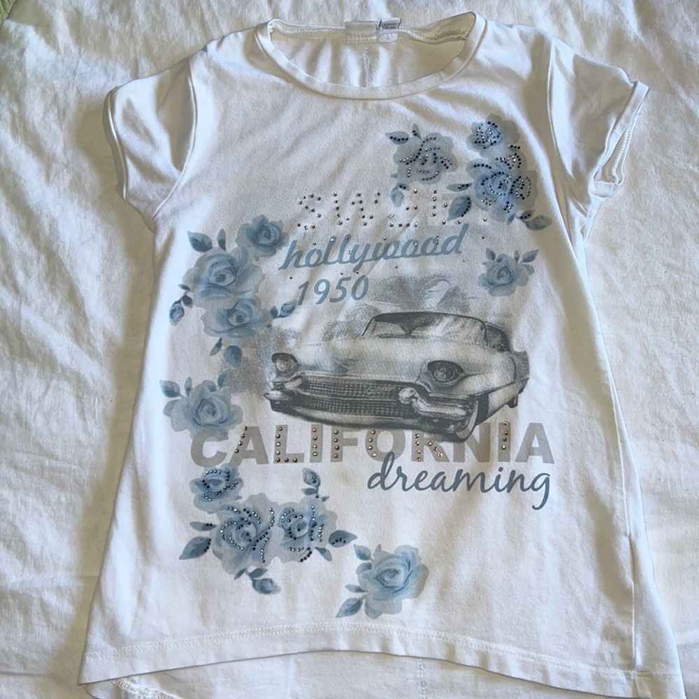 I Do Hollywood 1950 California dream T-shirt size 5